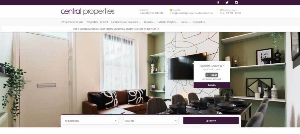 3. Central Properties Leeds