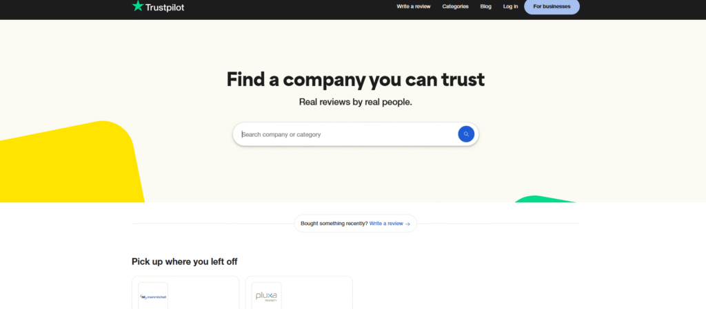 8. Trustpilot