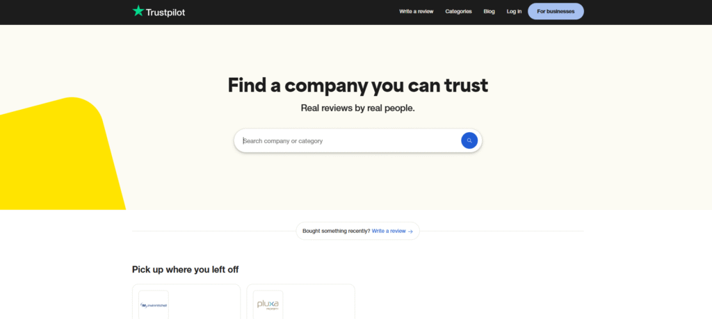 2. Trustpilot